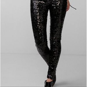 Sequin leggings